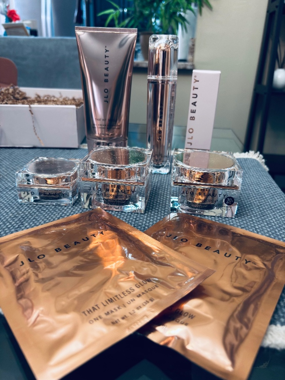 New JLO Beauty Skincare set FULL SIZE